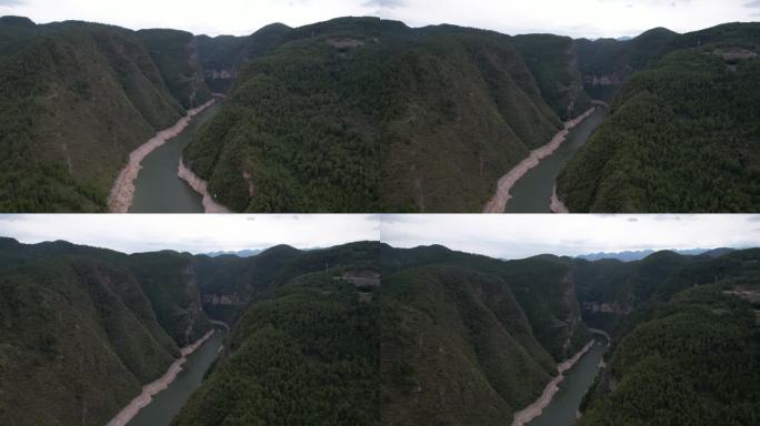 中国风光巫山三峡航拍