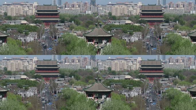 北京老城天际线北京老城天际线古建城门