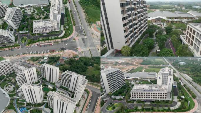 泰康之家桂园广西养老机构建筑航拍风光2