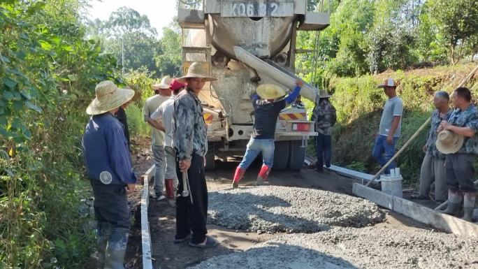 混凝水泥土搅拌车浇筑水泥建筑工地浇灌建筑