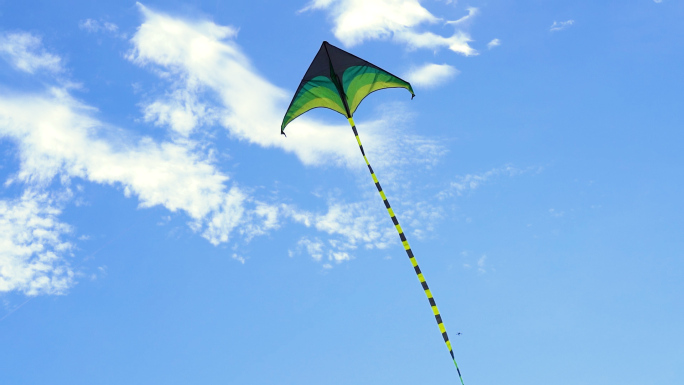 天空中飞翔的风筝