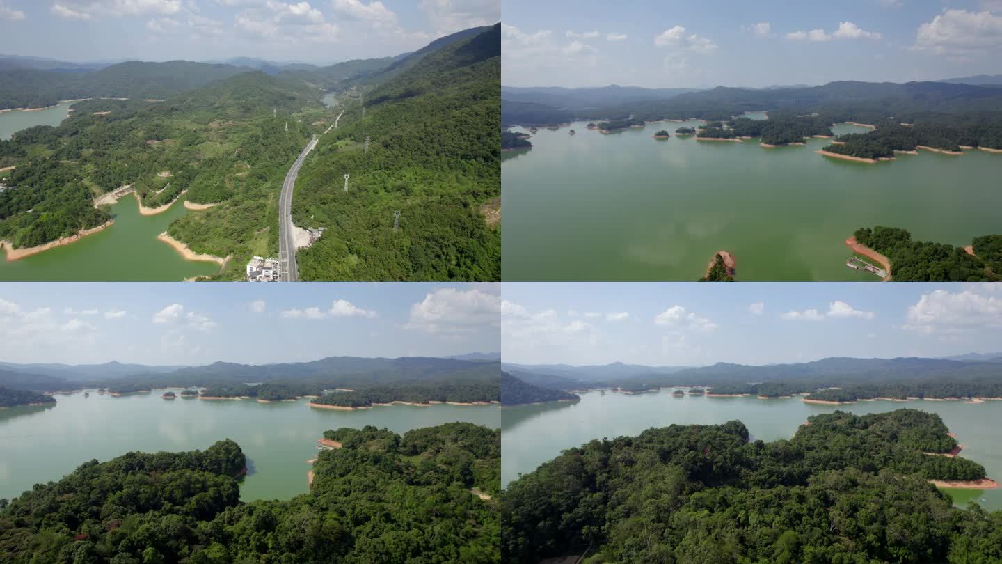 广州从化流溪河国家森林公园小岛流溪湖