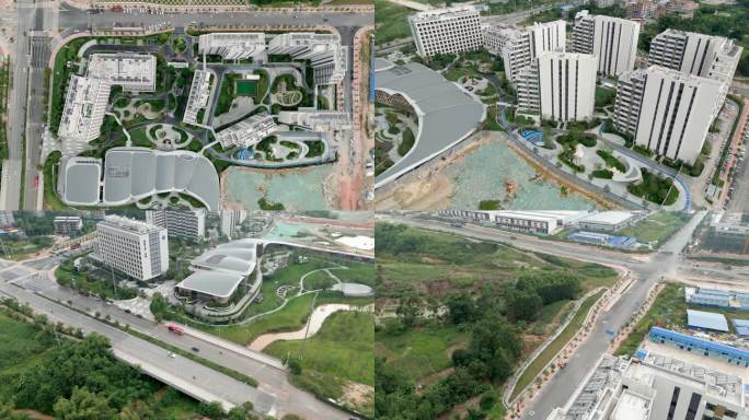 泰康之家桂园广西养老机构建筑航拍风光3