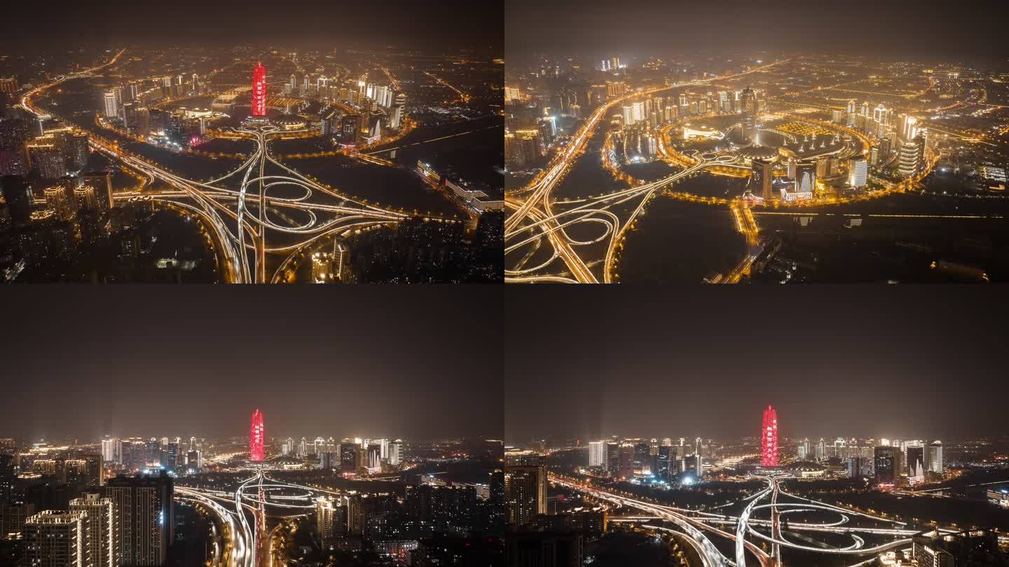 郑州大玉米夜景延时合集