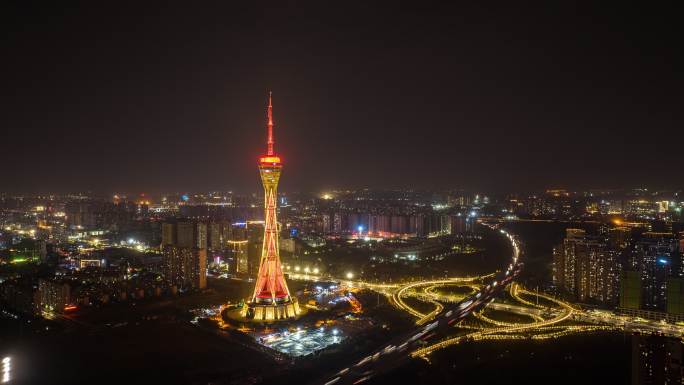 郑州中原福塔夜景