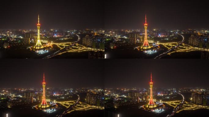 郑州中原福塔夜景