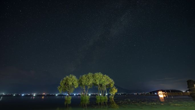 大理洱海星空延时