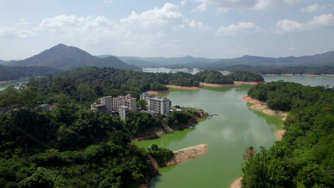 广州从化流溪河国家森林公园小岛流溪湖