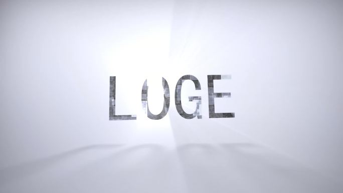 简洁白色玻璃质感片头-LOGE