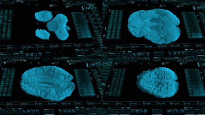 神经技术未来的医学hud界面结合了医学和计算机科学领域的最新成就，允许调查和研究人脑中的过程。