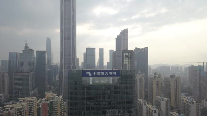 4k实拍中国南方电网总部大厦（未调色）3