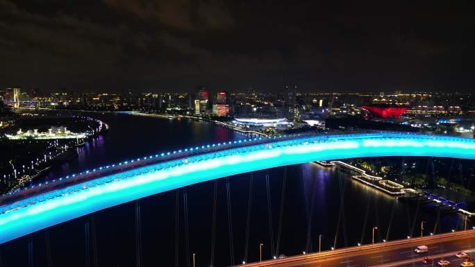 卢浦大桥 夜景