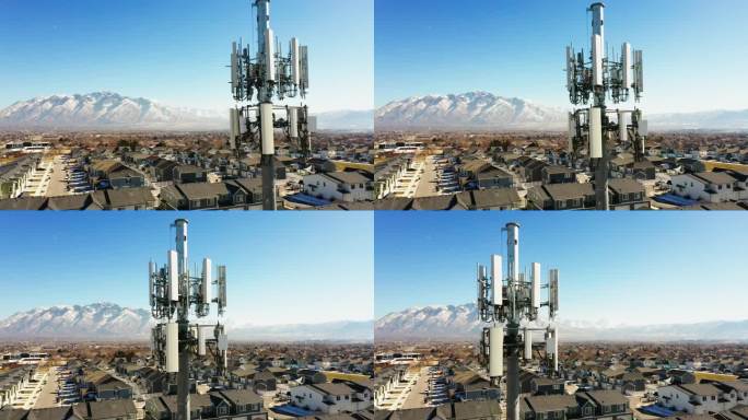 犹他州5G通信塔信号接收信号发射网络通讯