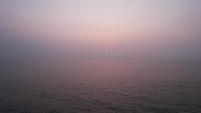 海平线日出