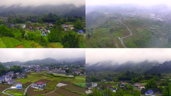 4K武陵山区 湖南湘西地区村庄