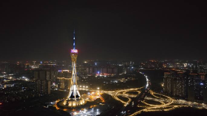 郑州中原福塔夜景