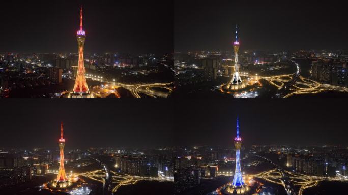 郑州中原福塔夜景