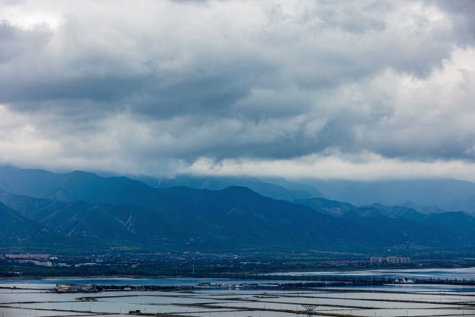 山西运城中条山盐湖云海延时