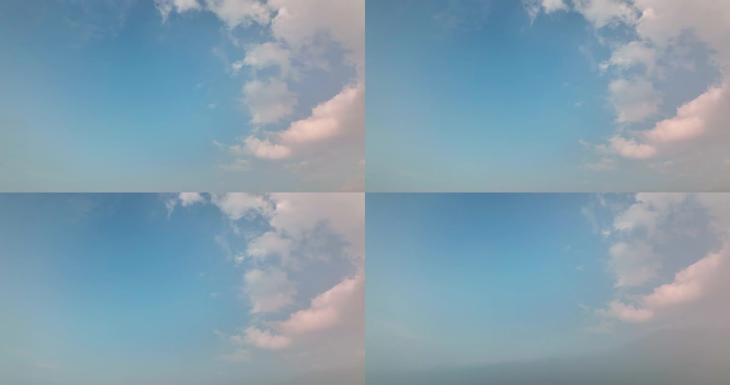 4K航拍天空云端