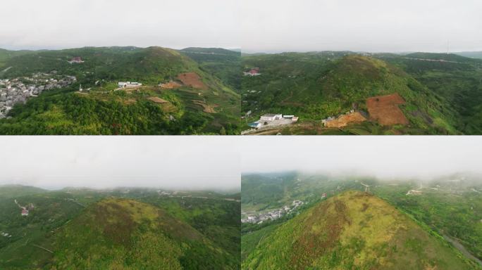 玉环石峰山火山遗址航拍