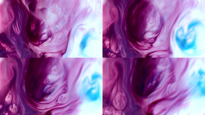 流体艺术滴膨胀多彩宇宙混沌漩涡抽象美丽纹理流动背景