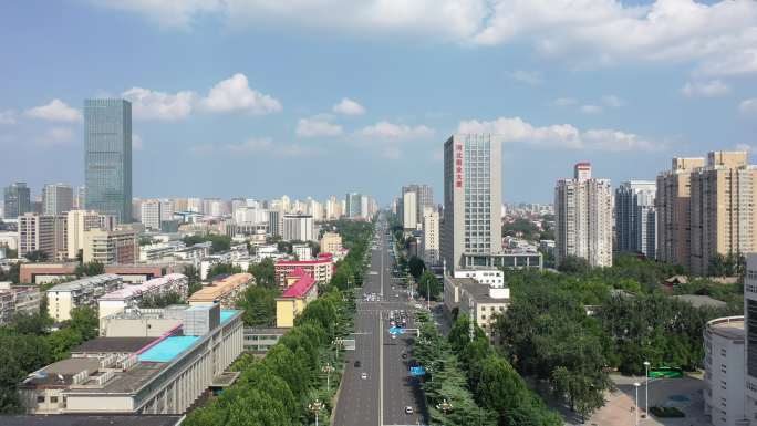 河北石家庄裕华路建设大街拍摄