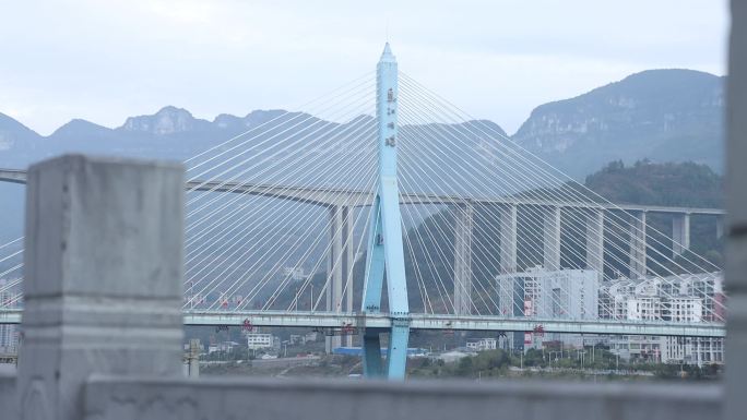 光影乌江大桥
