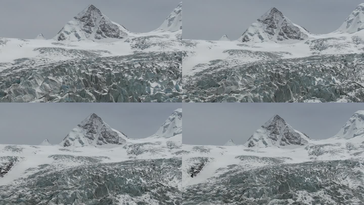 西藏萨普神山冰川雪山