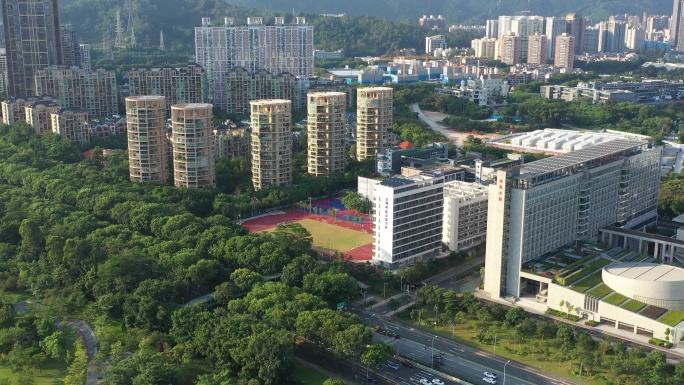 深圳城市航拍（学校）