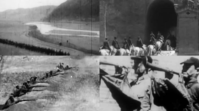 延安红军转战陕北-1937八路军抗战