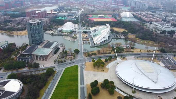 浙江大学紫金港航拍