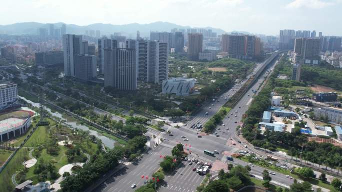 深圳海绵城市建设和沙井北环路交通