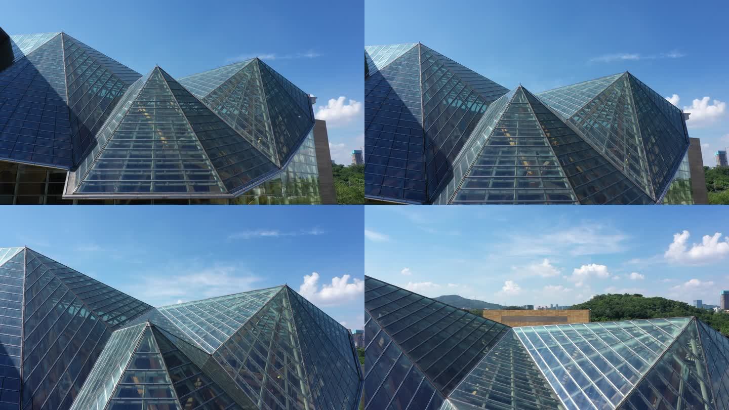 深圳音乐厅2022航拍（玻璃顶）