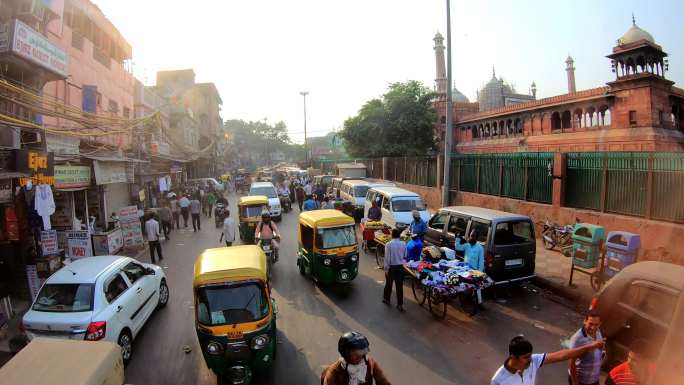 人口第一大国印度的各种交通工具