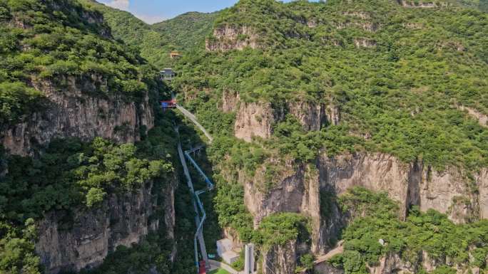 阳泉盂县藏山景区赵氏孤儿忠义