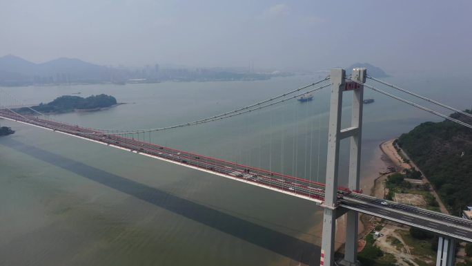 20201004广东虎门大桥航拍