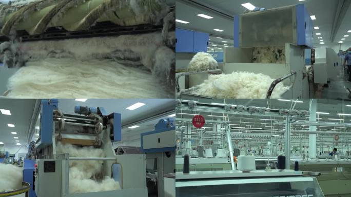羊毛加工，羊绒衫加工，机械化羊绒加工