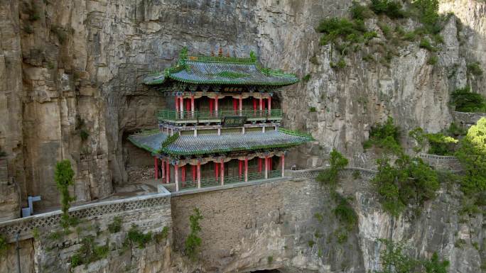 阳泉盂县藏山景区赵氏孤儿忠义