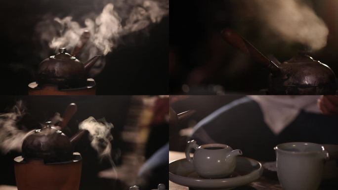 潮汕工夫茶 茶艺茶道烧水泡茶