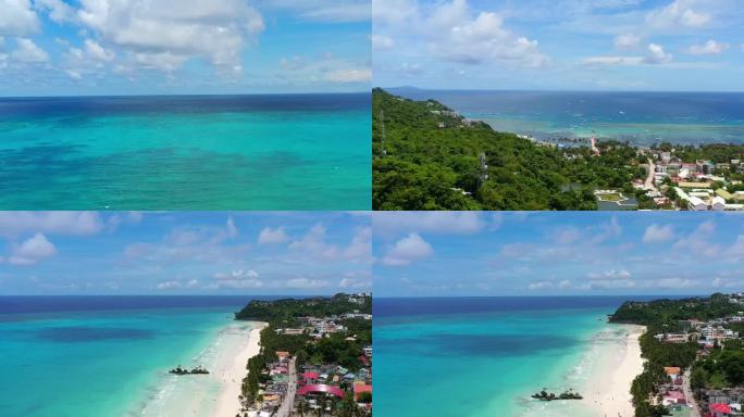 菲律宾长滩岛：白色沙滩碧蓝海水和煦阳光5