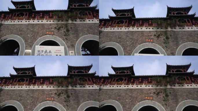 南京玄武门城墙