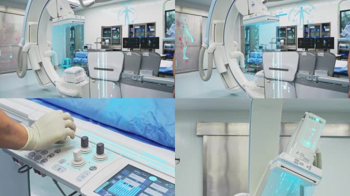 【4K】智慧医用血管造影X射线机操作