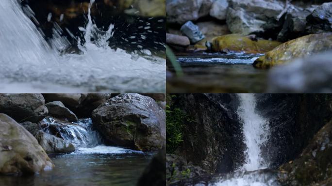 清澈溪流天然山泉水水资源白酒矿泉水宣传片