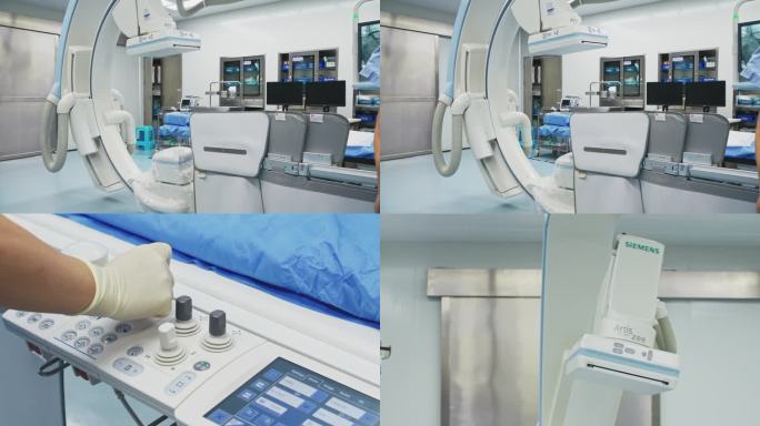 【4K】医用血管造影X射线机操作