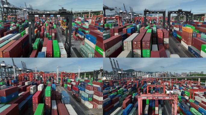 葵青货柜码头：世界第四大吞吐量货7柜港口