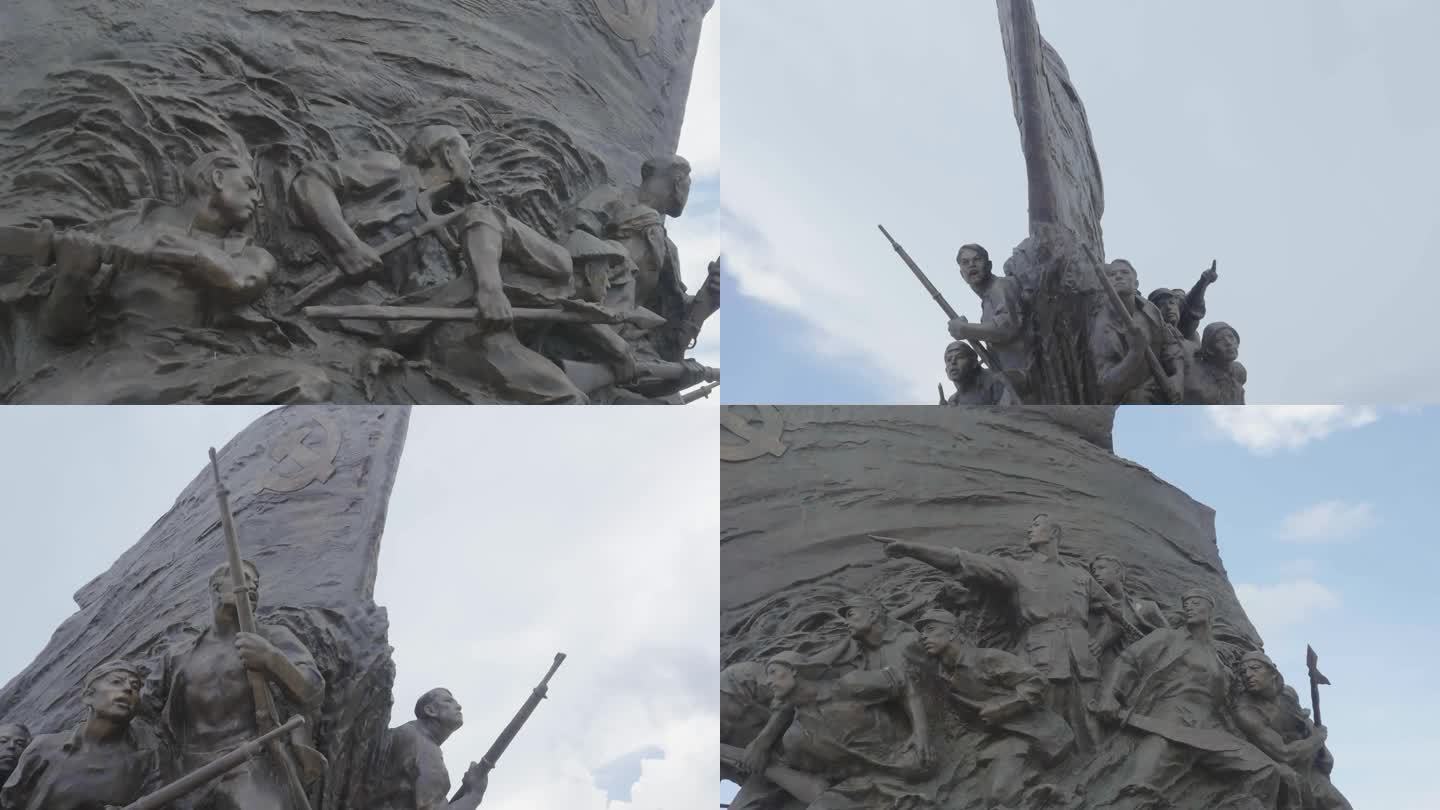 红军革命雕塑广场