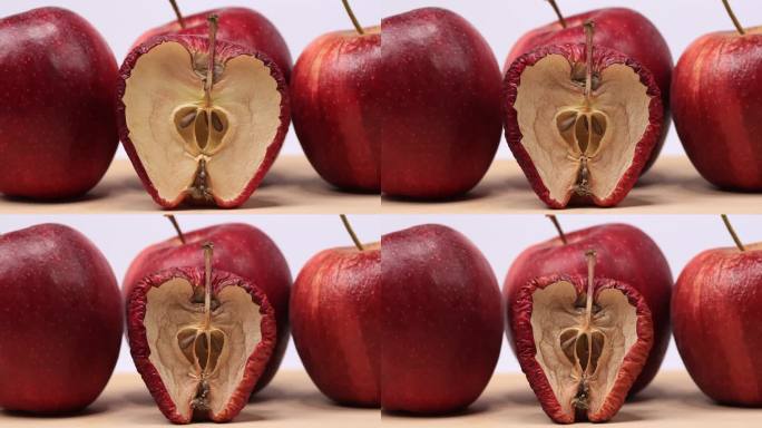 苹果衰退枯萎凋谢衰老变老大健康产业