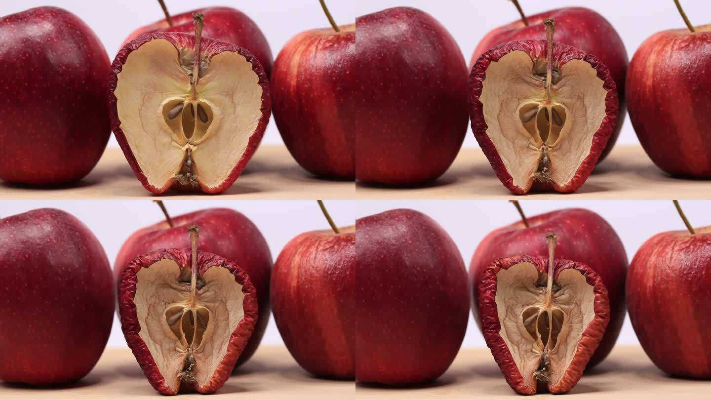 苹果衰退枯萎凋谢衰老变老大健康产业