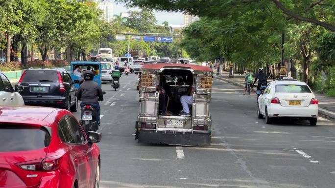 菲律宾马尼拉大都会：地球上最糟糕的交通1