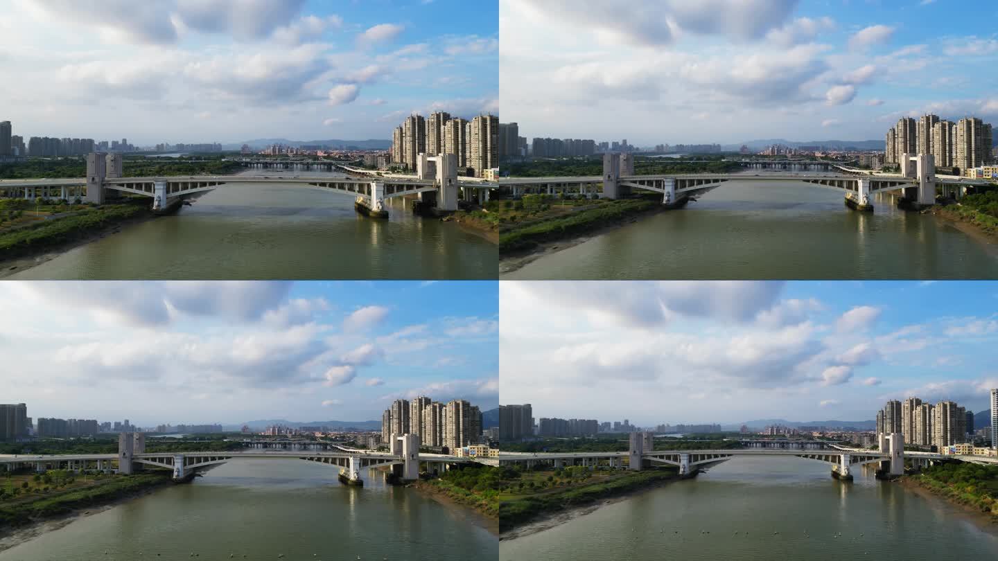 泉州田安大桥4K航拍